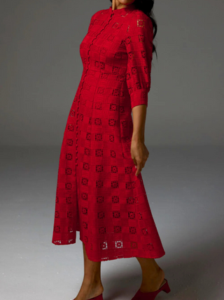 Beguiile Dress - Fire