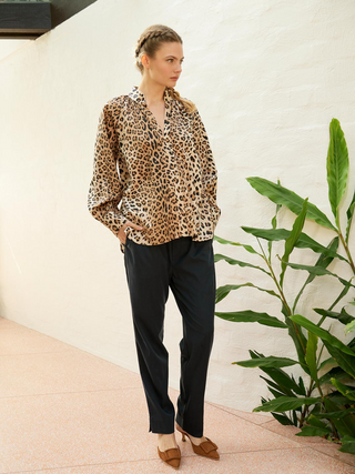 Chloe Leopard Blouse
