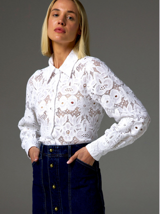 Winsome Top - Porcelain
