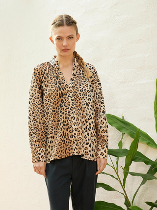Chloe Leopard Blouse