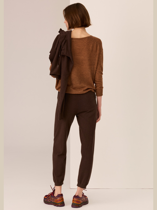 Vaun V-Neck Knit - Toffee