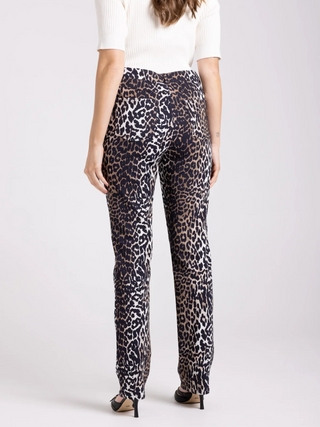 Animal Print Jeans - Leopard Print