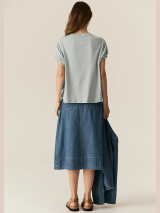 Carsen Skirt - Light Wash