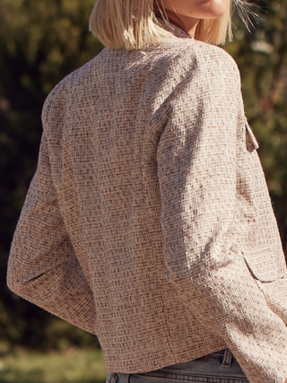 Adjoin Jacket - Biscuit Boucle