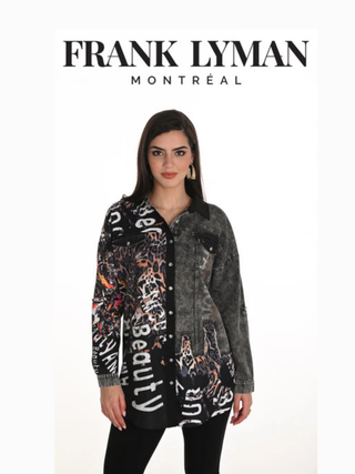 Montreal Animal and Text Print Shirt