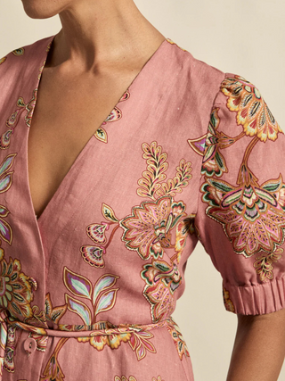 Portrait Dress-Kgari Bloom