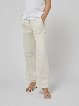 Dricoper Kara Tencel Pants - Cream