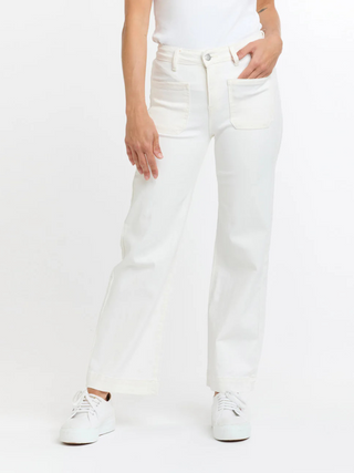 Italian Star Bobbi 7/8 Jeans - White