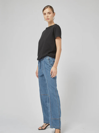 Dricoper Kara Tencel Pants - Rodeo Blue