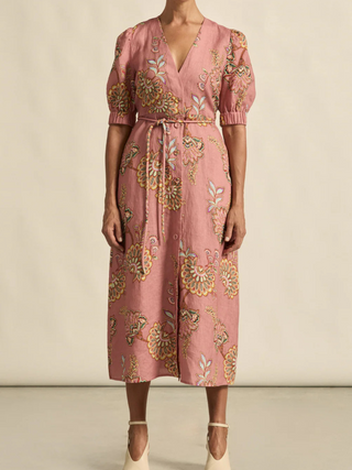Portrait Dress-Kgari Bloom