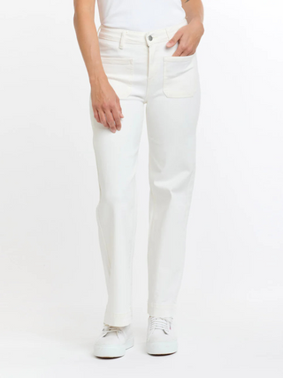 Italian Star Bobbi 7/8 Jeans - White