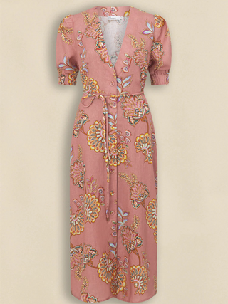 Portrait Dress-Kgari Bloom