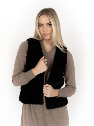 Vienna Vest - Black
