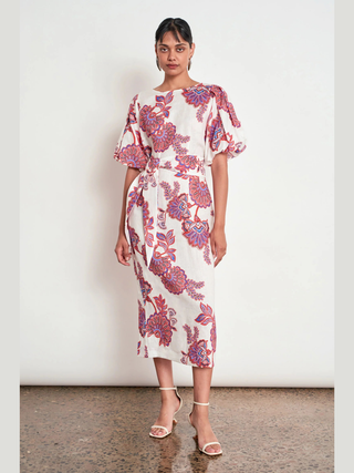 Coast Dress - Crimson K'Gari